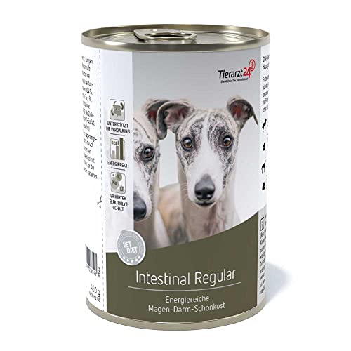 Tierarzt24 Vet Diet Intestinal Regular Nassfutter für Hunde 6x400g von Tierarzt24