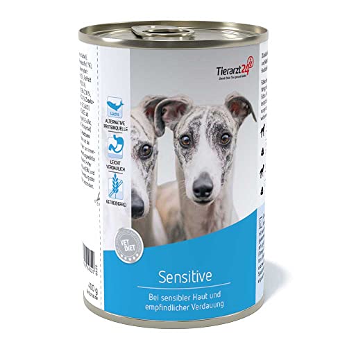 Tierarzt24 Vet Diet Sensitive Nassfutter für Hunde 6x400 g von Tierarzt24