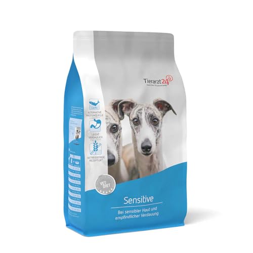 Tierarzt24 Vet Diet Sensitive Trockenfutter für Hunde 2,5kg von Tierarzt24