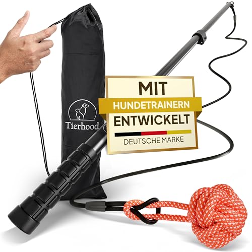 Tierhood Reizangel Hunde - aktives Hundespielzeug - Erziehungshilfen für Hunde - inkl. Beginner E-Book von Tierhood