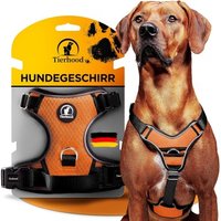Tierhood Hundegeschirr orange M von Tierhood
