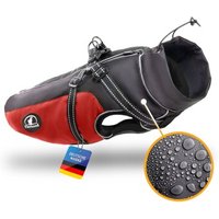 Tierhood Hunderegenmantel rot S von Tierhood