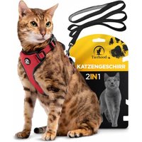 Tierhood Katzengeschirr mit Leine rot M Tierhood Katzengeschirr mit Leine rot M von Tierhood