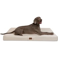 Tierlando ® HUGO BASIC Hundematratze creme 1,2 m, 13 cm, 90 cm von Tierlando