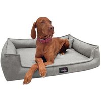 Tierlando ® Orthopädisches Hundebett GUSTAV SCANDI CHIC Große Hunde XL Hundesofa von Tierlando