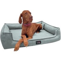 Tierlando ® Orthopädisches Hundebett GUSTAV SCANDI CHIC Große Hunde XL Hundesofa von Tierlando