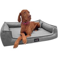 Tierlando ® Orthopädisches Hundebett GUSTAV SCANDI CHIC Große Hunde XL Hundesofa von Tierlando