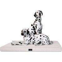 Tierlando ALICE VISCO - Orthopädische Hundematte creme 1 m, 9 cm, 80 cm von Tierlando