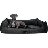 Tierlando BRUCE VELOURS - Orthopädisches Hundebett Soft schwarz 1,1 m, 25 cm, 90 cm Tierlando BRUCE VELOURS - Orthopädisches Hundebett Soft schwarz 1,1 m, 25 cm, 90 cm von Tierlando