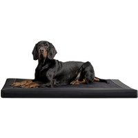 Tierlando CARLOS Velours-Kunstleder Hundematratze schwarz 1,2 m, 6 cm, 90 cm Tierlando CARLOS Velours-Kunstleder Hundematratze schwarz 1,2 m, 6 cm, 90 cm von Tierlando