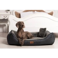Tierlando FLOYD - Ultraweiches orthopädisches Hundebett High-Tech-Velours und Plüsch VISCO schwarz/ graphit 1,5 m, 25 cm, 1 m Tierlando FLOYD - Ultraweiches orthopädisches Hundebett High-Tech-Velours und Plüsch VISCO schwarz/ graphit 1,5 m, 25 cm, 1 m von Tierlando