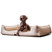 Tierlando GOOFY Kunstleder - Orthopädisches Hundebett >>inkl. Matratzenschoner von Tierlando
