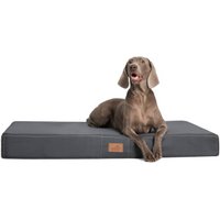 Tierlando HUGO Ortho Plus - Orthopädische Hundematratze schwarz/ graphit 1,2 m, 13 cm, 90 cm Tierlando HUGO Ortho Plus - Orthopädische Hundematratze schwarz/ graphit 1,2 m, 13 cm, 90 cm von Tierlando