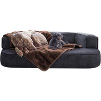 Tierlando LILLY flauschige Haustier- & Plüschdecke braun XL von Tierlando