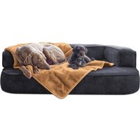 Tierlando LILLY flauschige Haustier- & Plüschdecke sand XL von Tierlando