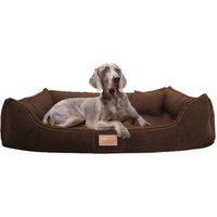 Tierlando MADDOX SOFT - Orthopädisches Hundebett braun 1 m, 25 cm, 75 cm von Tierlando