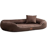 Tierlando MARLON VISCO PLUS Velours - Orthopädisches Hundebett braun 1,7 m, 35 cm, 1,1 m Tierlando MARLON VISCO PLUS Velours - Orthopädisches Hundebett braun 1,7 m, 35 cm, 1,1 m von Tierlando