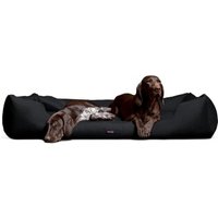 Tierlando MORITZ KOMFORT Hundebett Hundesofa M - XXXL 90 110 130 160 185 cm schwarz 1,1 m, 25 cm, 90 cm von Tierlando