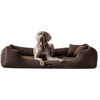 Tierlando MORITZ VIP Hundebett Hundesofa braun 1,3 m, 25 cm, 1 m Tierlando MORITZ VIP Hundebett Hundesofa braun 1,3 m, 25 cm, 1 m von Tierlando