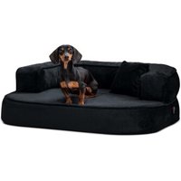 Tierlando SHARLEEN VISCO PLUS - Orthopädisches Hundesofa mit kuscheligem Teddystoff anthrazit 80 cm, 30 cm, 60 cm Tierlando SHARLEEN VISCO PLUS - Orthopädisches Hundesofa mit kuscheligem Teddystoff anthrazit 80 cm, 30 cm, 60 cm von Tierlando