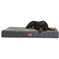 Tierlando STUART ORTHO PLUS - Orthopädische Hundematte schwarz/ graphit 1,5 m, 13 cm, 1 m Tierlando STUART ORTHO PLUS - Orthopädische Hundematte schwarz/ graphit 1,5 m, 13 cm, 1 m von Tierlando