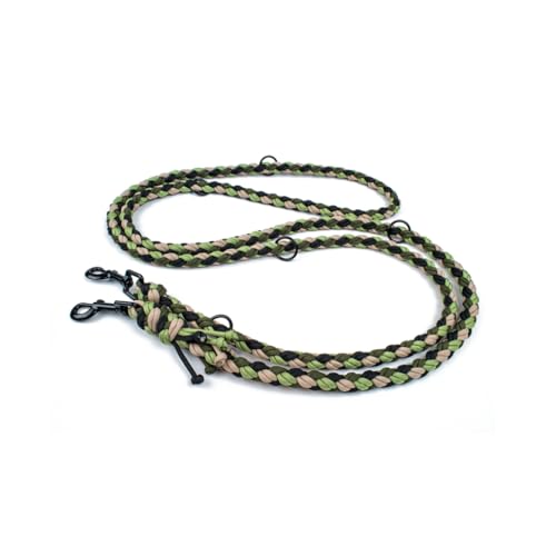 Hundeleine Tierluxe Foxy Handgemacht Paracord (Welt, L Lienelänge: 300 cm) von Tierluxe