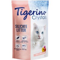 Tigerino Crystals Katzenstreu - Blütenduft - 3 x 5 l von Tigerino