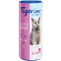 Tigerino Refresher Naturton-Deodorant für Katzenstreu - 2 x 700 g Babypuder von Tigerino