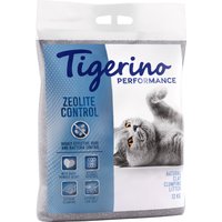 Tigerino Performance Zeolite Control Katzenstreu - Babypuderduft - 12 kg von Tigerino