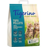 Tigerino Plant-Based Tofu Katzenstreu – Milch-Duft - 11 l (4,6 kg) von Tigerino