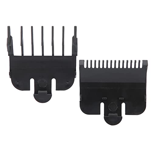Tihebeyan Hair Guards Combs Einfache Positionierung und Kontrolle für Bessere Haarschnitte Material: Plastichair Länge: 1,5 Mm / 0,06 Zoll, 4,5 Mm / 0,18 Zoll, 2 X Führungskämme Anwendbarer Szene: von Tihebeyan