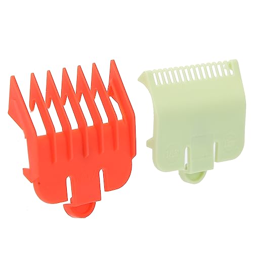 Tihebeyan Hair Guards Combs Einfache Positionierung und Kontrolle für Bessere Haarschnitte Material: Plastichair Länge: 1,5 Mm / 0,06 Zoll, 4,5 Mm / 0,18 Zoll, 2 X Führungskämme Anwendbarer Szene: von Tihebeyan