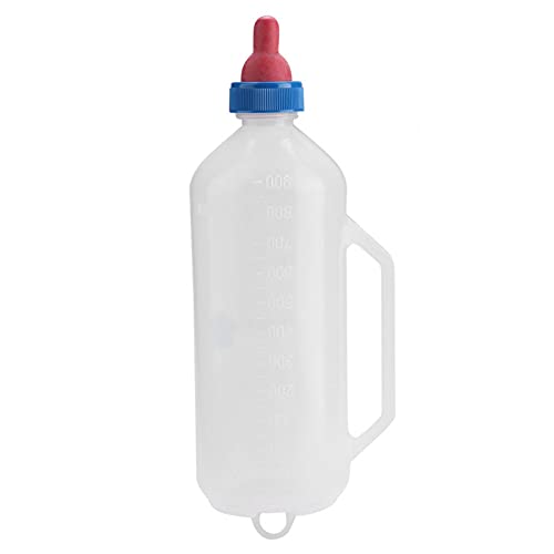 Lammmilch-Futterflasche mit Nippel, 1 l, Ziege, Kalb, Fütterungssauger, Flaschen, Schaffütterungsflaschen, Stillen mit Handgriff für Bauernhof, Kätzchen, Welpen, Kühe, Nutztiere, Welpen, Hundezucht, Lammmilch-Futterflasche mit Nippel, 1 l, Ziege, Kalb, Fütterungssauger, Flaschen, Schaffütterungsflaschen, Stillen mit Handgriff für Bauernhof, Kätzchen, Welpen, Kühe, Nutztiere, Welpen, Hundezucht, von Tiiyee