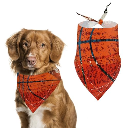 Hund Bandanas Basketball Sport Ball Hundeschal Latztuch Für Haustiere Large: 70 * 30 cm Hund Bandanas Basketball Sport Ball Hundeschal Latztuch Für Haustiere Large: 70 * 30 cm von Tilivyx