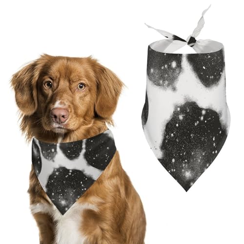 Hund Bandanas Galaxie Tierpfote Hundeschal Latztuch Für Haustiere Large: 70 * 30 cm Hund Bandanas Galaxie Tierpfote Hundeschal Latztuch Für Haustiere Large: 70 * 30 cm von Tilivyx