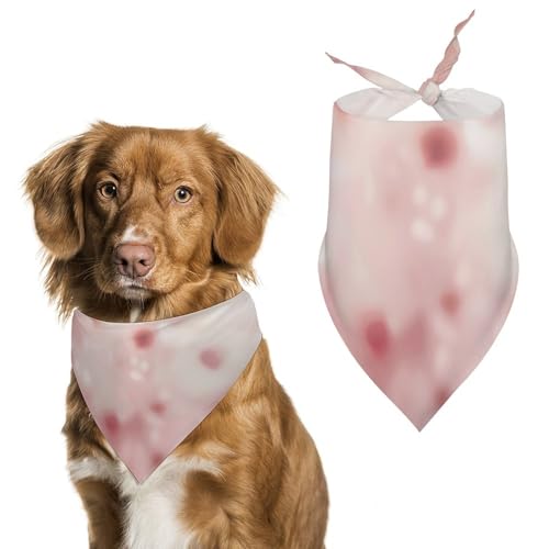 Hund Bandanas Kirschblüten Hundeschal Latztuch Für Haustiere Large: 70 * 30 cm von Tilivyx