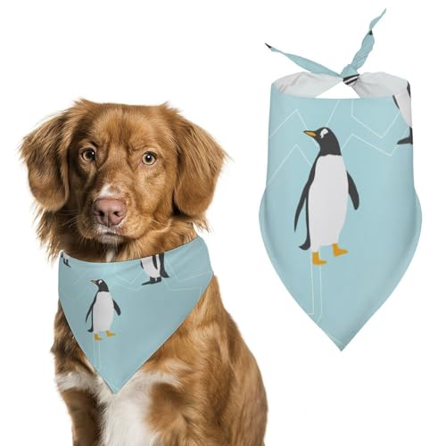 Hund Bandanas Pinguin Vögel Hundeschal Latztuch Für Haustiere Large: 70 * 30 cm Hund Bandanas Pinguin Vögel Hundeschal Latztuch Für Haustiere Large: 70 * 30 cm von Tilivyx