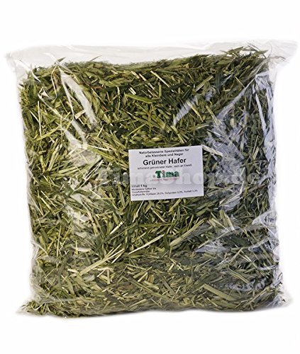 Tima Grüner Hafer 1 kg Vorteilspack für Nager und Kleintiere von Tima