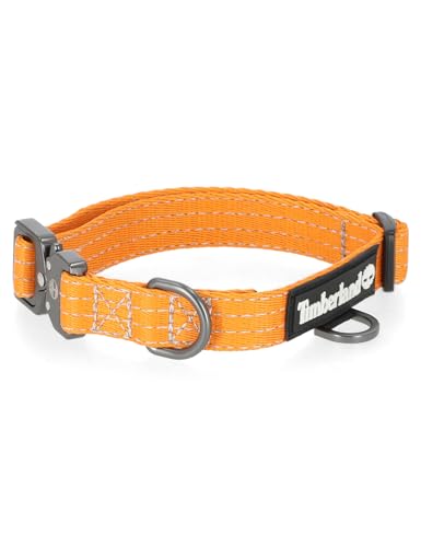 Timberland Verstellbares Hundehalsband, taktisches, strapazierfähiges Hundehalsband, reflektierende Vierfachnähte für Sichtbarkeit, Schnellverschluss-Metallschnalle, kleine, mittelgroße und große Timberland Verstellbares Hundehalsband, taktisches, strapazierfähiges Hundehalsband, reflektierende Vierfachnähte für Sichtbarkeit, Schnellverschluss-Metallschnalle, kleine, mittelgroße und große von Timberland