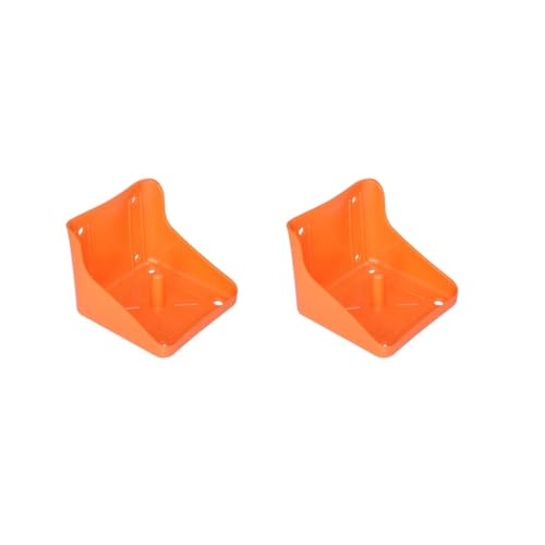 Salzblockhalter, Salzleckhalter, Bauernhofgeräte für Viehbedarf, klein, verdickt, orange und grün, 2 Stück Salzblockhalter, Salzleckhalter, Bauernhofgeräte für Viehbedarf, klein, verdickt, orange und grün, 2 Stück von Timcryxient