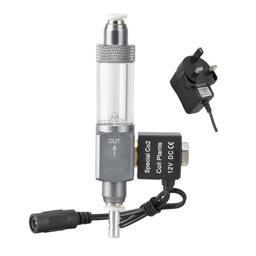 CO2 Regler Rückschlagventile für Hydrokultursysteme und Tanks Acryllegierung Blasenzähler Regler Professionelle Aquarium Rückschlagventile von TingHaoO