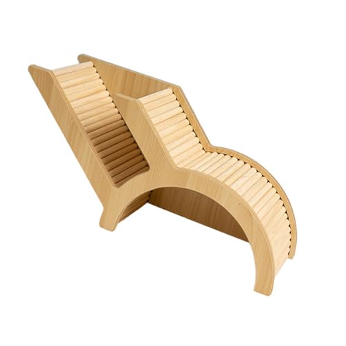 Hamster-Kletterleiter aus Holz, für Chinchillas und kleine Haustierkäfige, Dekoration, zum Schleifen von Möbeln Hamster-Kletterleiter aus Holz, für Chinchillas und kleine Haustierkäfige, Dekoration, zum Schleifen von Möbeln von TingHaoO