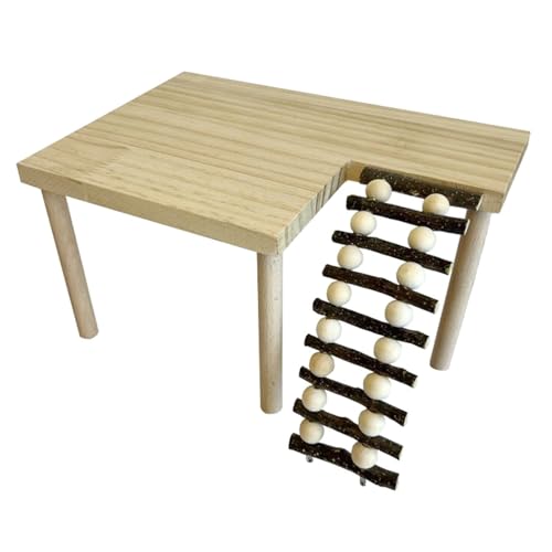 Kleines Haustier-Kletterspielzeug aus Holz für Hamster, Zuckergleiter, Unterhaltung, Plattform, Käfig, Springleiter, Spielzeug für Übung Kleines Haustier-Kletterspielzeug aus Holz für Hamster, Zuckergleiter, Unterhaltung, Plattform, Käfig, Springleiter, Spielzeug für Übung von TingHaoO