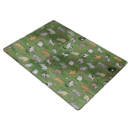 Kühlende Hundebettmatte aus Eisseide bietet langen Komfort für Haustiere bei heißem Wetter, für Outdoor-Eisbett-Matte von TingHaoO