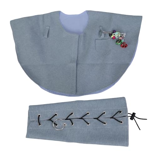 TingHaoO Bequemes Papageien-Schutz-Set mit Schulterumhang und Armschutz für Vogeltraining, den täglichen Gebrauch, schützender Windelschal von TingHaoO