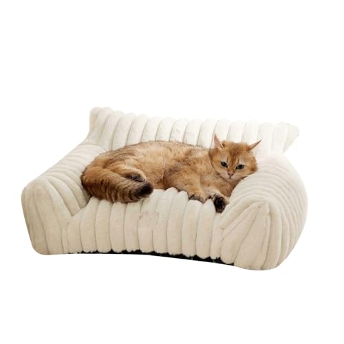 TingHaoO Hundebett, pelzig, luxuriöses Möbelkissen, elegante Kuschelliege, Bett für Haustier, Innenbett, Liege, Sofa TingHaoO Hundebett, pelzig, luxuriöses Möbelkissen, elegante Kuschelliege, Bett für Haustier, Innenbett, Liege, Sofa von TingHaoO