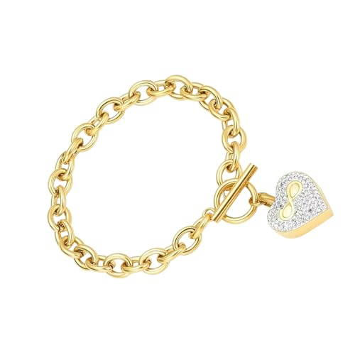 TingHaoO Urnen-Armbänder in Herzform, Haustier-Gedenk-Armbänder, Schmuck, Armbänder für die Einäscherung von Asche TingHaoO Urnen-Armbänder in Herzform, Haustier-Gedenk-Armbänder, Schmuck, Armbänder für die Einäscherung von Asche von TingHaoO