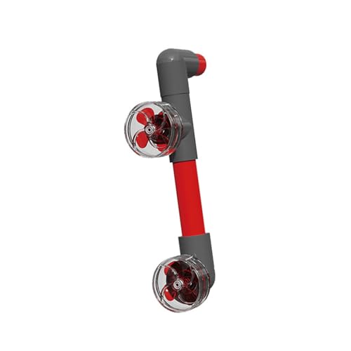 TingHaoO Ventilator-Set mit 4 Flügeln für Aquarien, einfache Installation und Verbesserung der Wasserzirkulation, effizient von TingHaoO