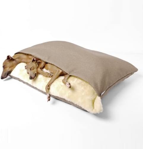 Tingyanyan Großer isolierter Winterschlafsack für Katzen, mit abnehmbarem, waschbarem Haustierkissen, Hundekissen, übergroßes Haus, weiches Sofa von Tingyanyan