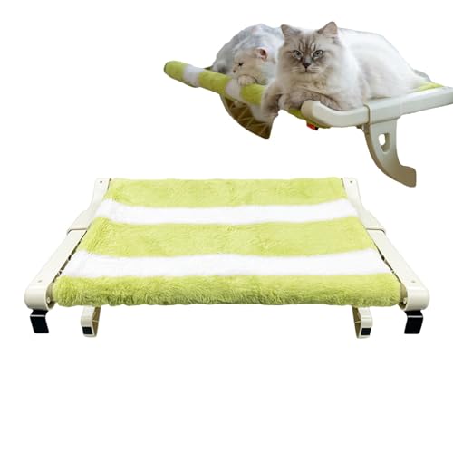 Tioheam Fenstersitzstange für Katzen drinnen,Fensterhängematte für Katzen drinnen, Katzensitz Fensterkatzenbett, Platzsparendes Katzenregal, Fenster-Hängematte, Katzen-Fensterstange, Katzen-Ruhesitz Tioheam Fenstersitzstange für Katzen drinnen,Fensterhängematte für Katzen drinnen, Katzensitz Fensterkatzenbett, Platzsparendes Katzenregal, Fenster-Hängematte, Katzen-Fensterstange, Katzen-Ruhesitz von Tioheam